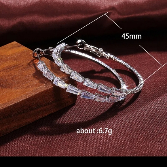 Big Hoop Earrings - Picture 8 of 8